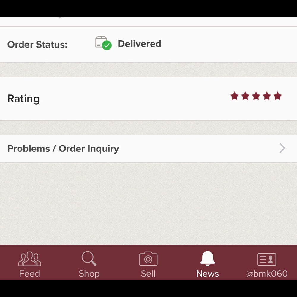 Some of my ratings on items people have bought❤️